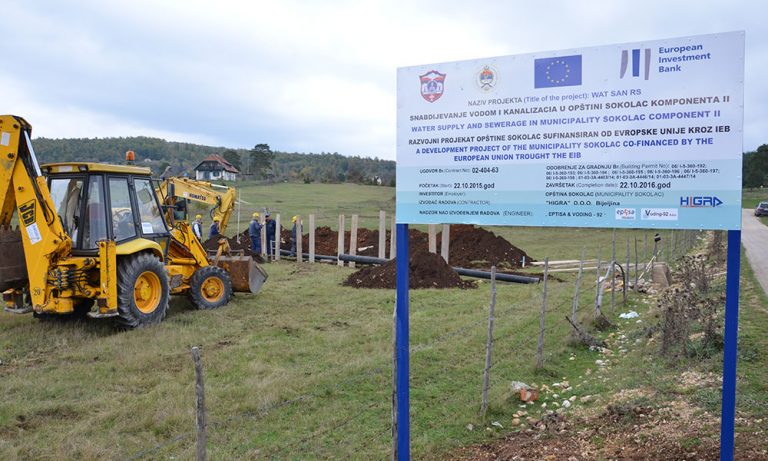 Снабдијевање водом и канализација у општини Соколац