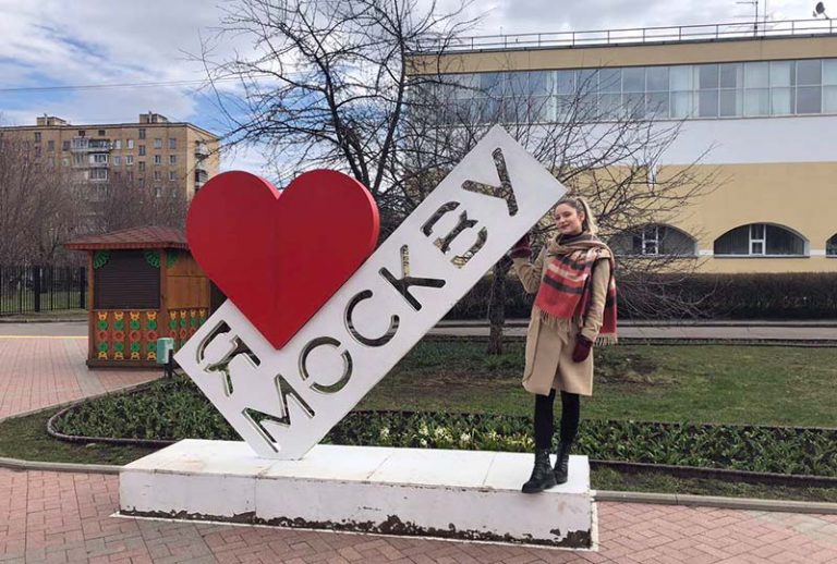Дуња Чортан: Љубав према Москви велика као Русија