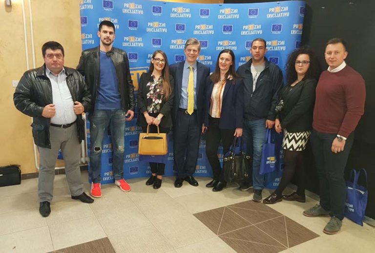 Пројекат „ПрЕУзми иницијативу“: На позив организатора општина Соколац учествовала на дебати
