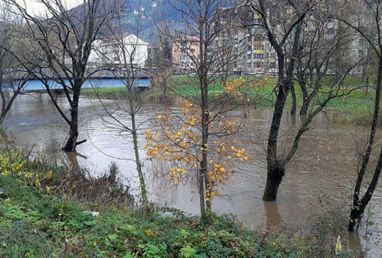 Фоча: Водостаји у благом порасту