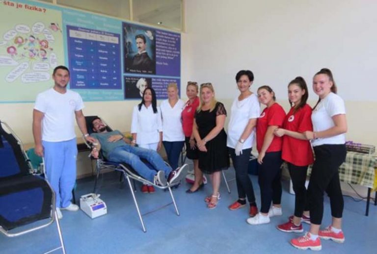 Спроведена акција добровољног даривања крви
