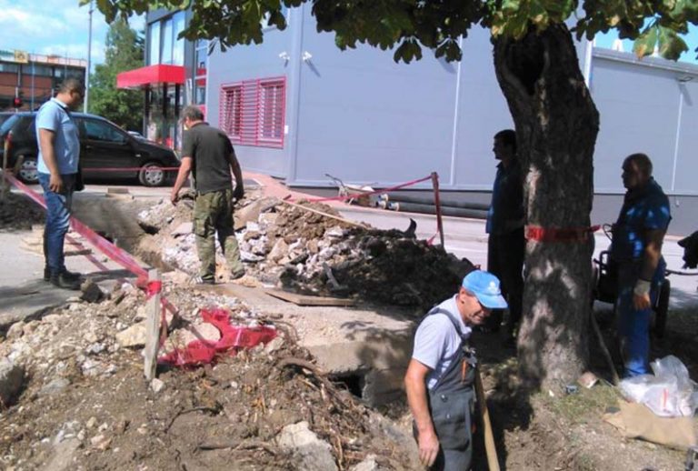 ЈКП ,,Соколац“: У току припрема топловодне мреже за сезону гријања