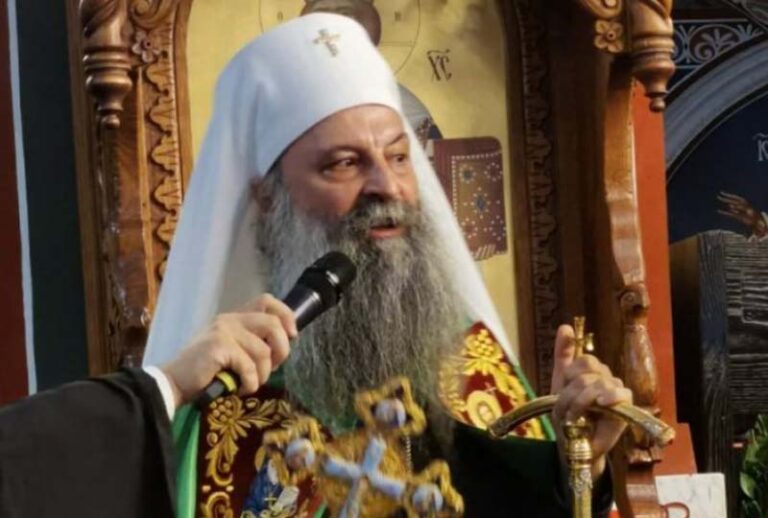 Приштинске власти забраниле улазак патријарху Порфирију на Косово и Метохију