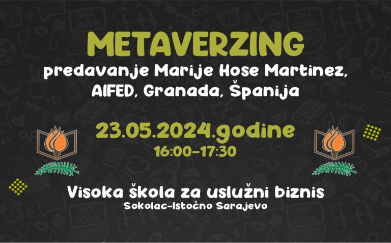 У четвртак, 23.маја на ВУБ-у предавање Марије Хосе Мартинез