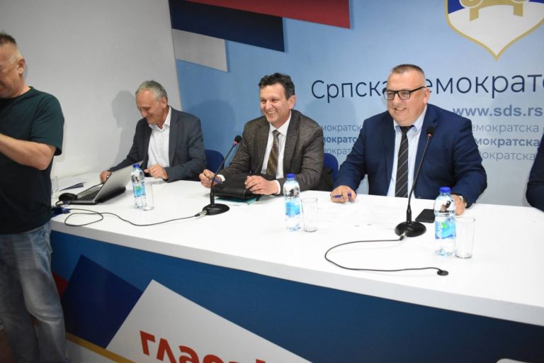 Подршка Блануши да се око СДС-а окупе све странке које су против режима! (ВИДЕО)