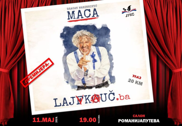Вечерас премијерно одигравање представе „Лајф Коуч“ у Сокоцу